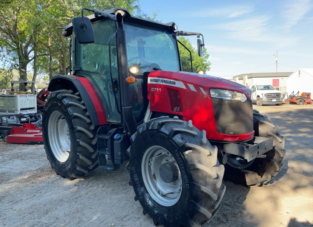 2021 MASSEY FERGUSON MF 5711 4WD DIESEL TRACTOR UTILITY AG FARM